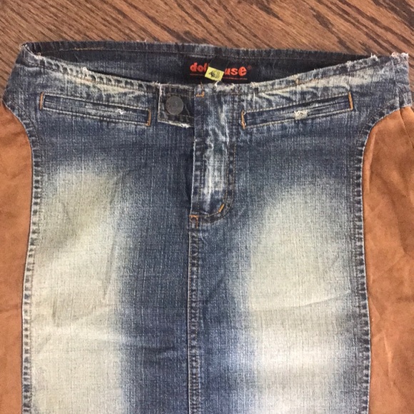 Dollhouse Denim Skirt Size Adult 5/6 - Picture 2 of 4